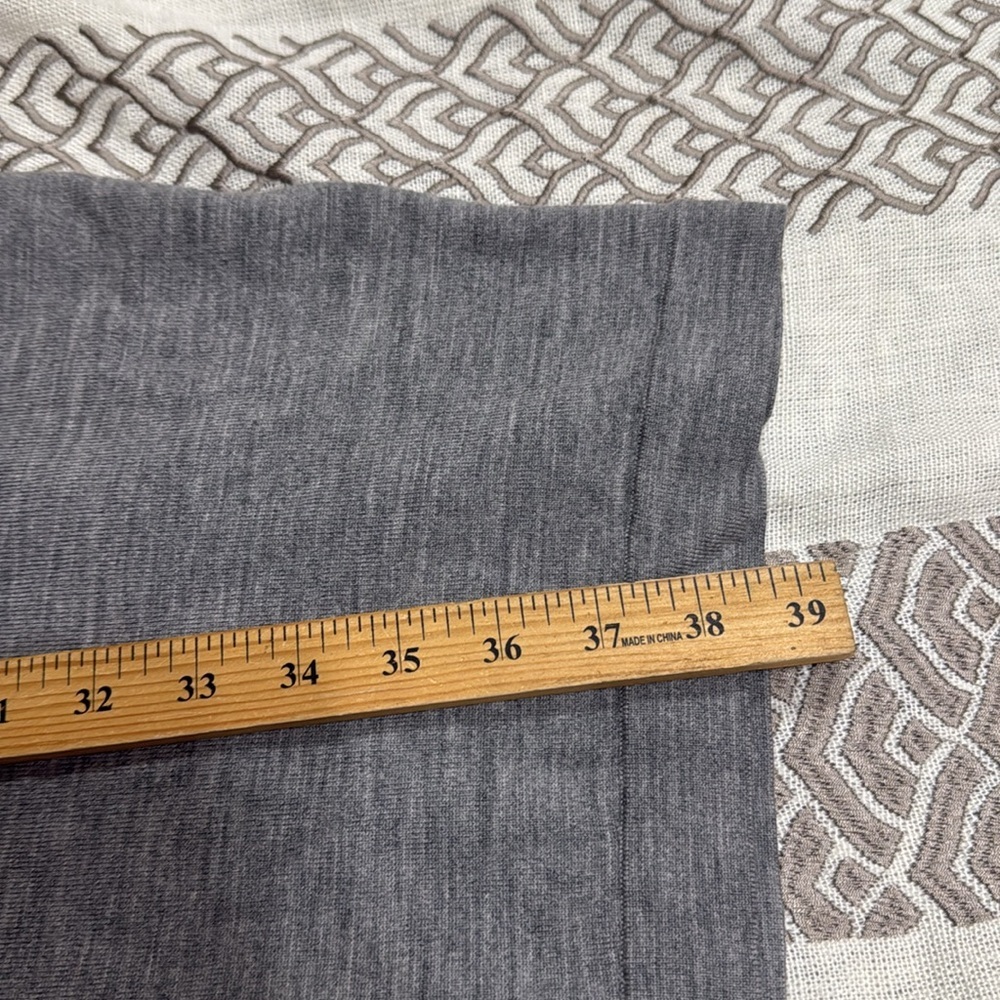 (W3) Karen Millen Grey Wool Blend Turtleneck Poncho, Size 2 - Picture 10 of 11